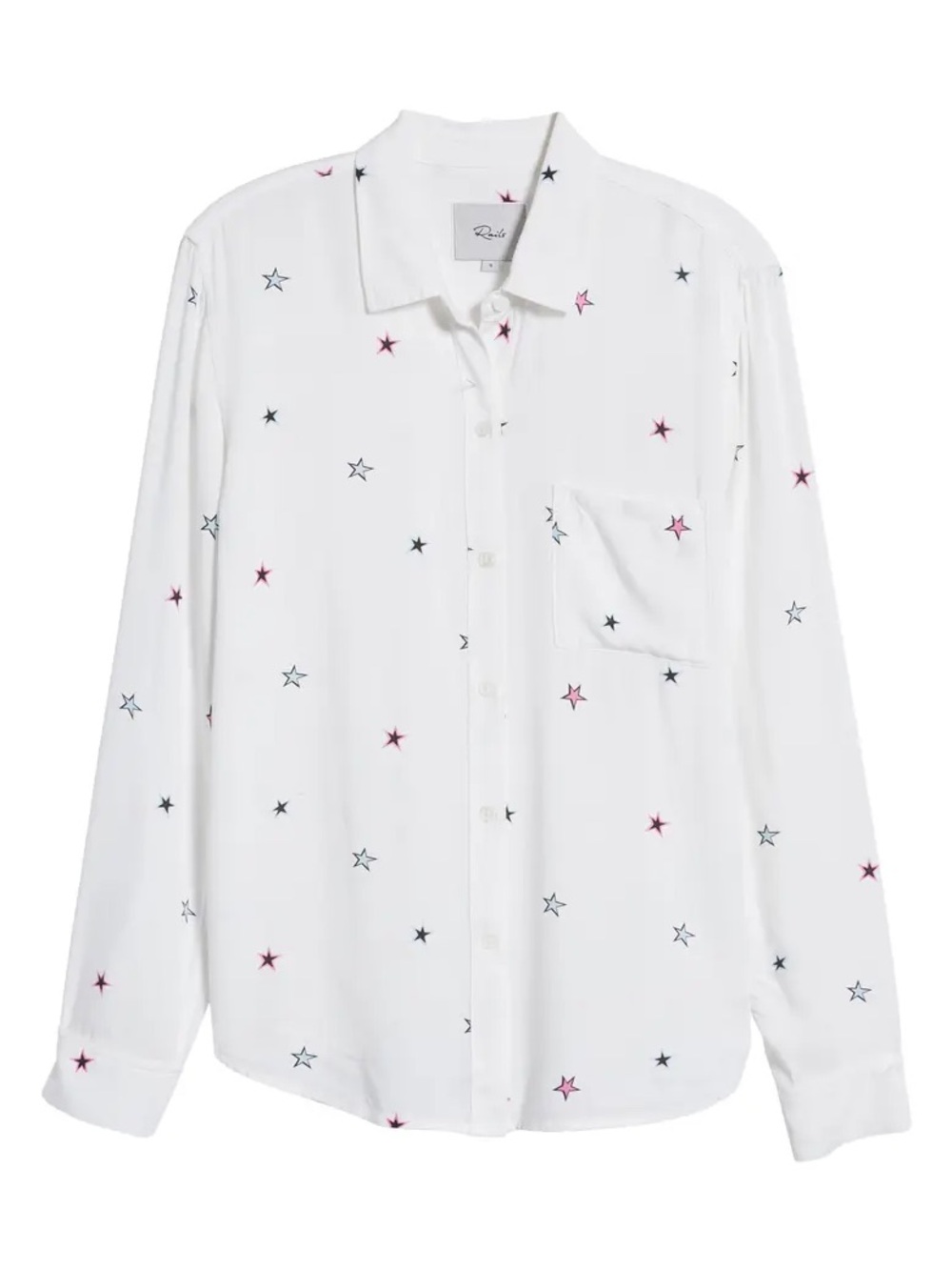 Rails Rocsi Celeste Star Print Button Down Blouse